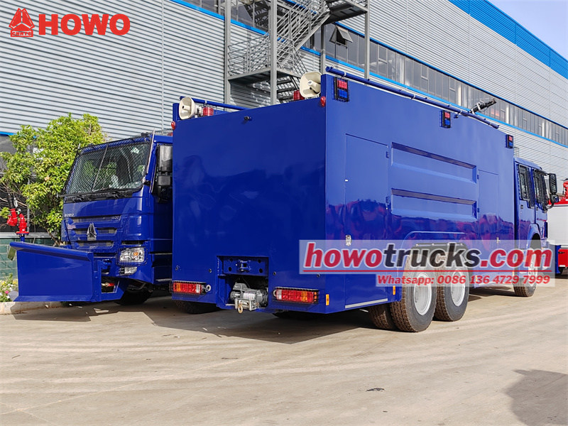 HOWO anti riot water cannon vehicle