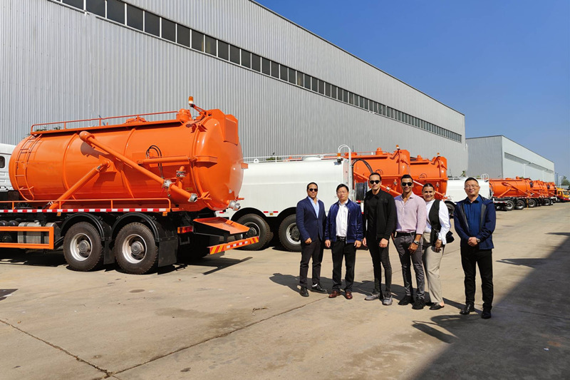 Howo sewage tank truck