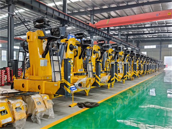 Crane truck factory