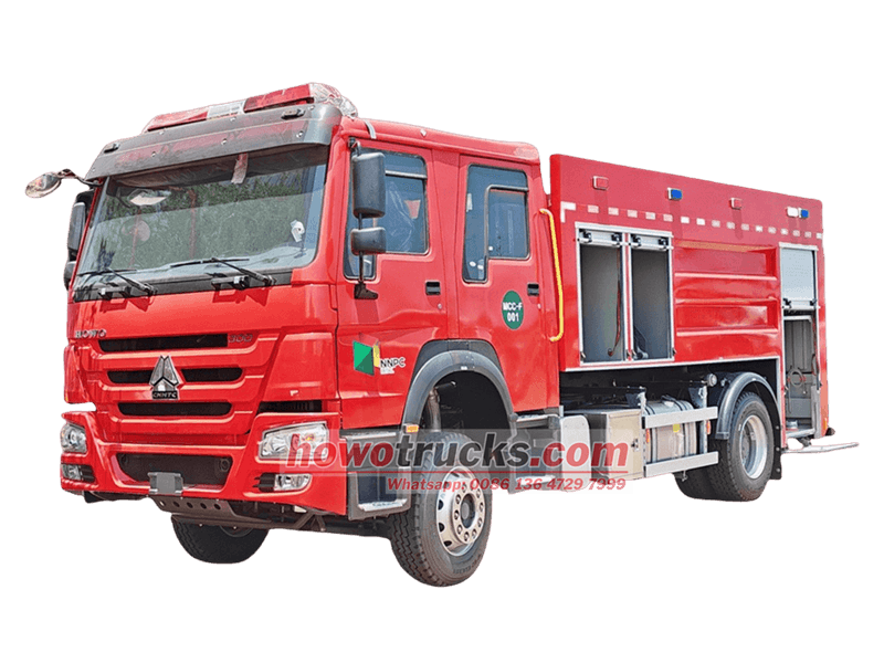 شاحنة إطفاء مياه هوو