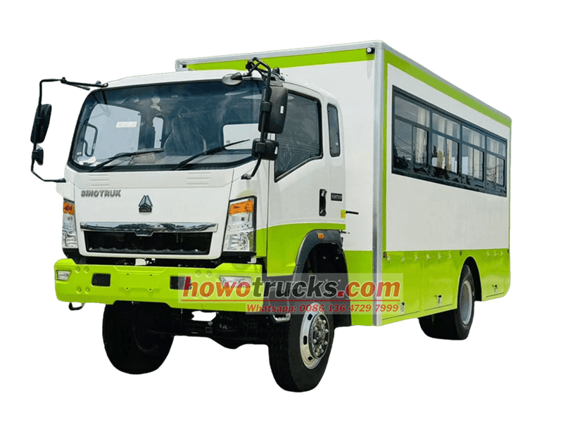 شاحنة نقل البضائع Howo 4x4