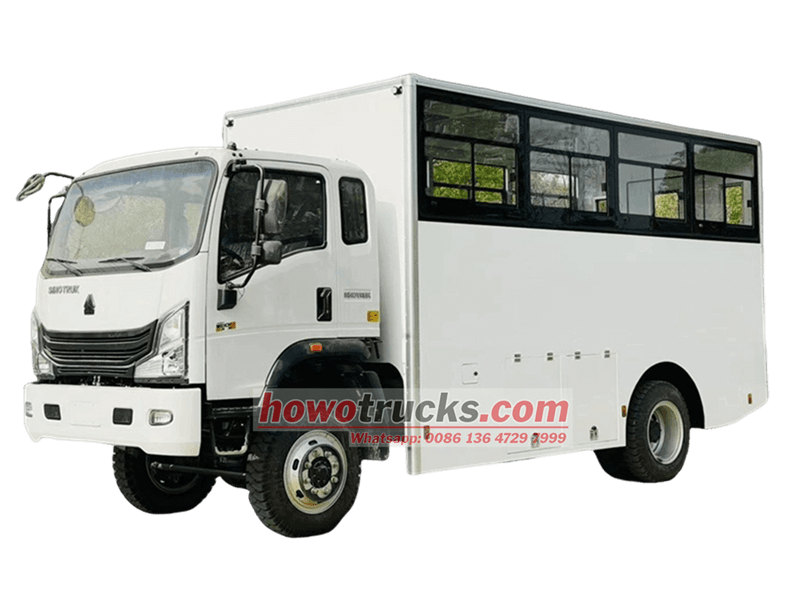 شاحنة صهريج Howo 4x4