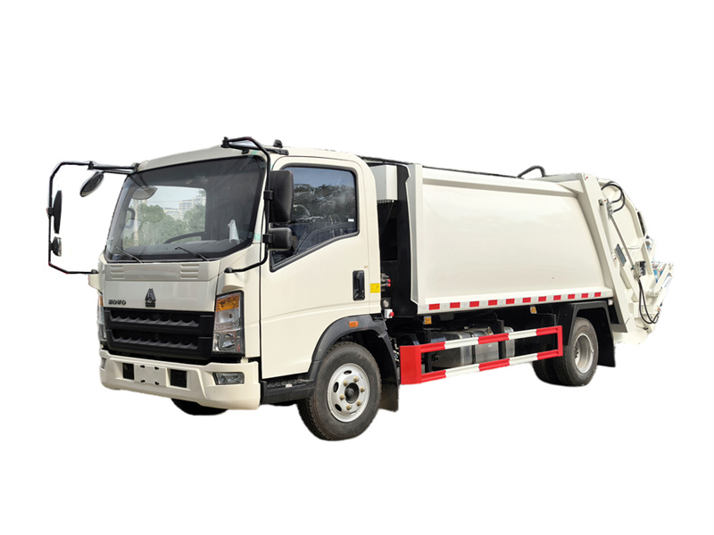 Howo 6wheeler 8cbm Refuse Compactor