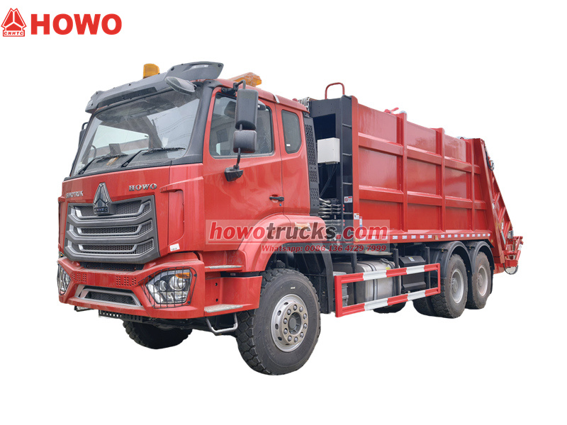 Howo NX 20CBM garbage compactor truck