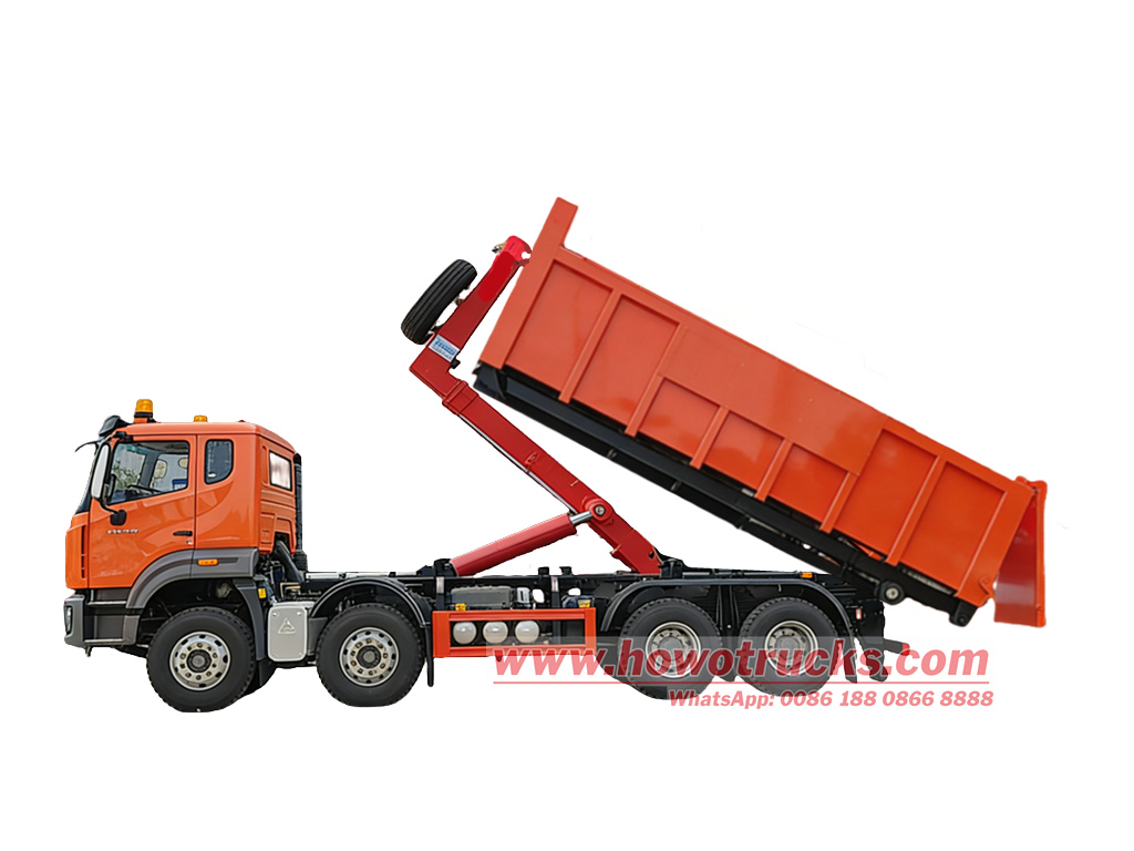HOWO 8X4 26T hook lift truck