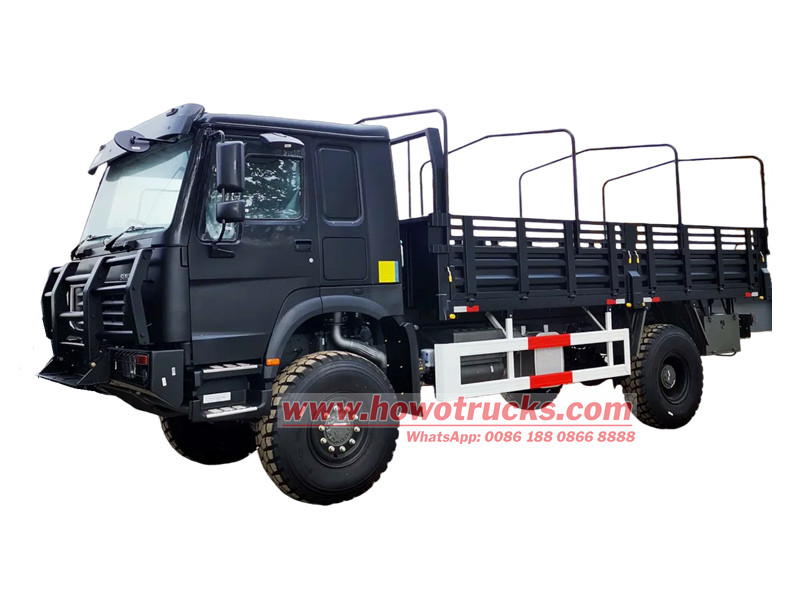 HOWO 4×4 troop trasnportation truck