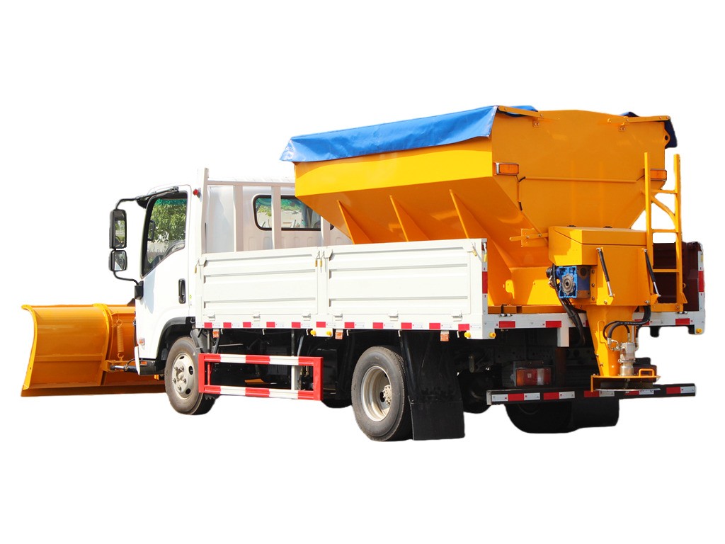 Howo snow melting dropside cargo truck