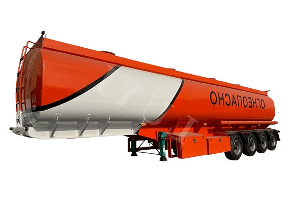 شاحنة نقل النفط نصف المقطورة