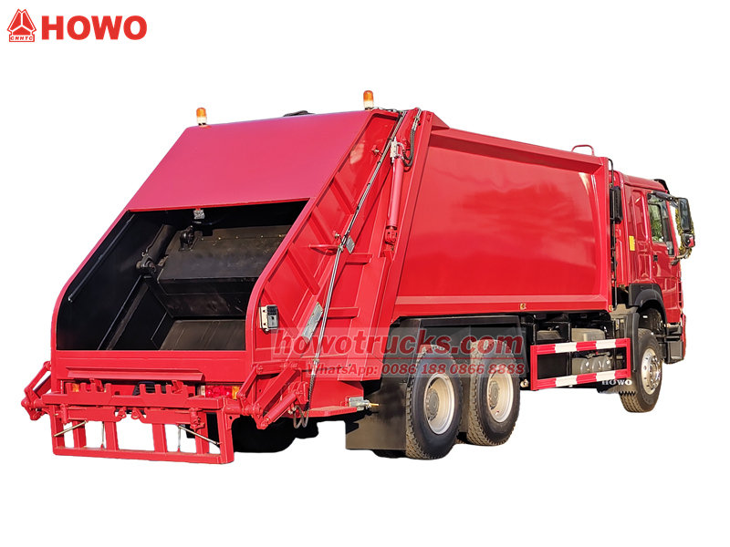 Howo 20CBM garbage compactor truck