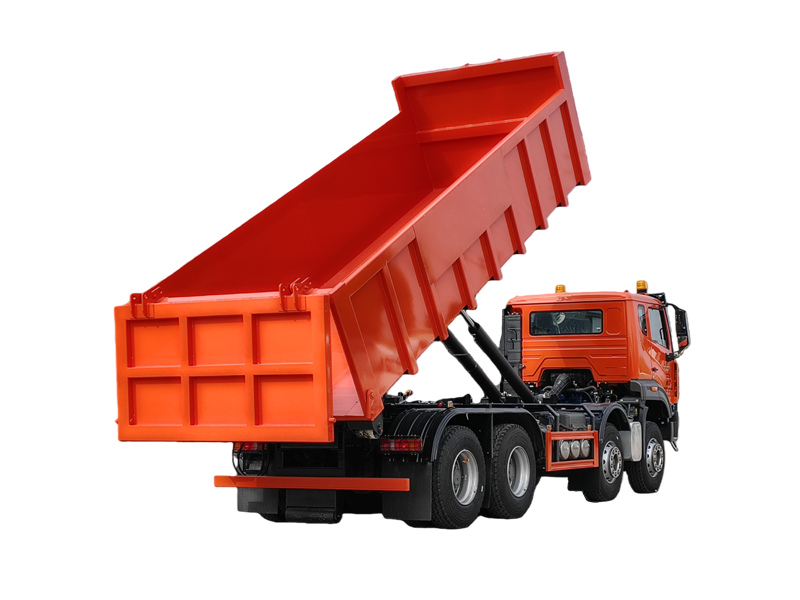 HOWO hook lift bin truck