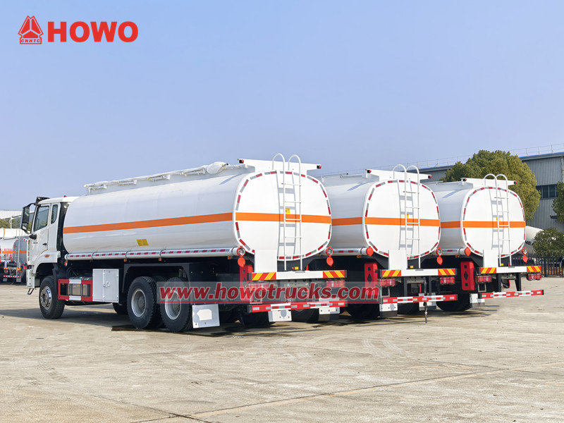 HOWO 6x4 NX oil tanker truck