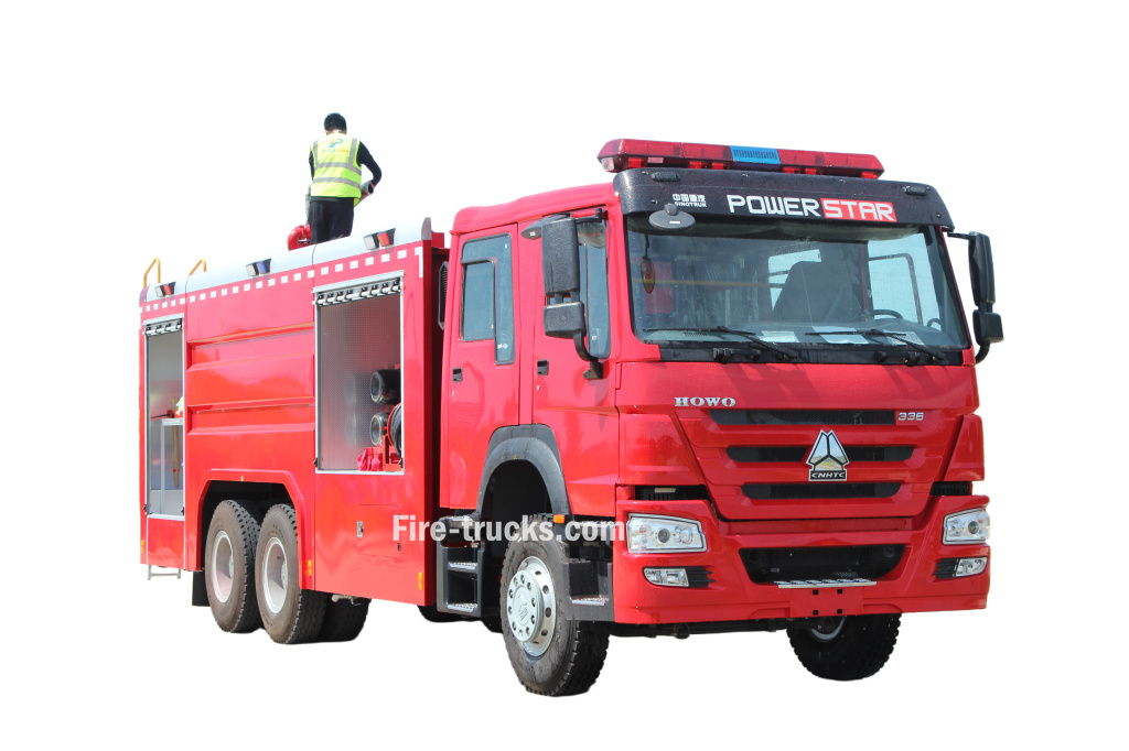 HOWO Foam Water Fire Truck Accessories List