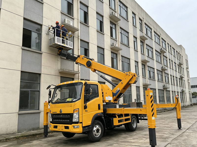 HOWO 33m man lifter truck