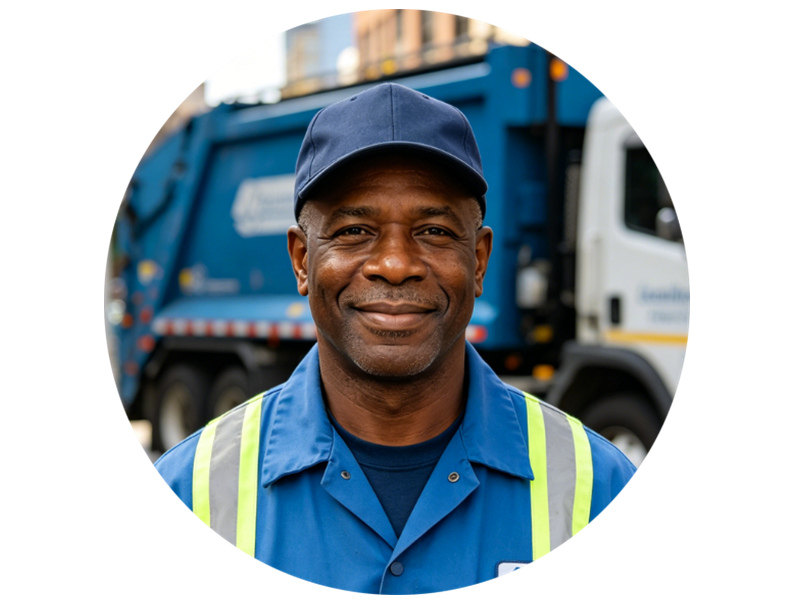 HOWO heavy garbage compactor truck