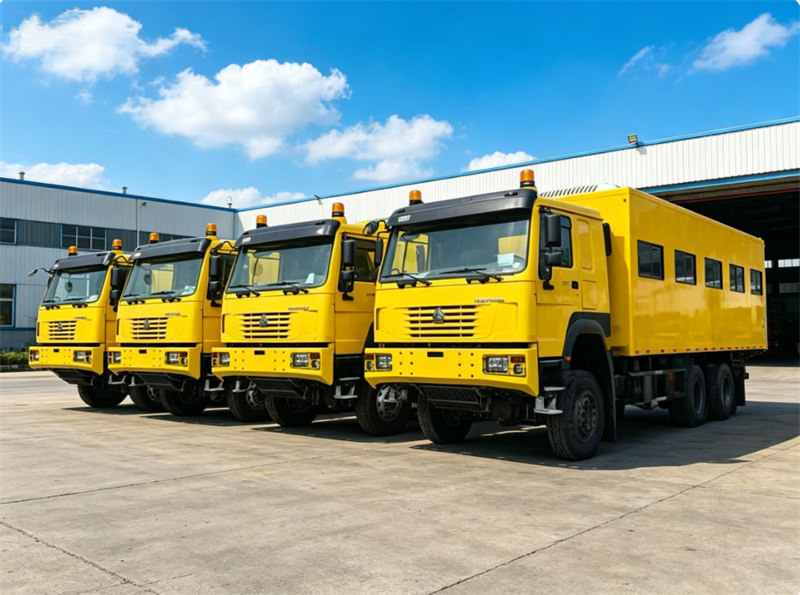 HOWO 6X6 Off Road Troop Carrier Truck
