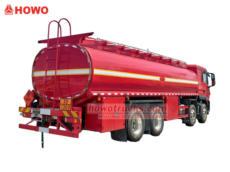 HOWO TX 30000L fuel tank truck