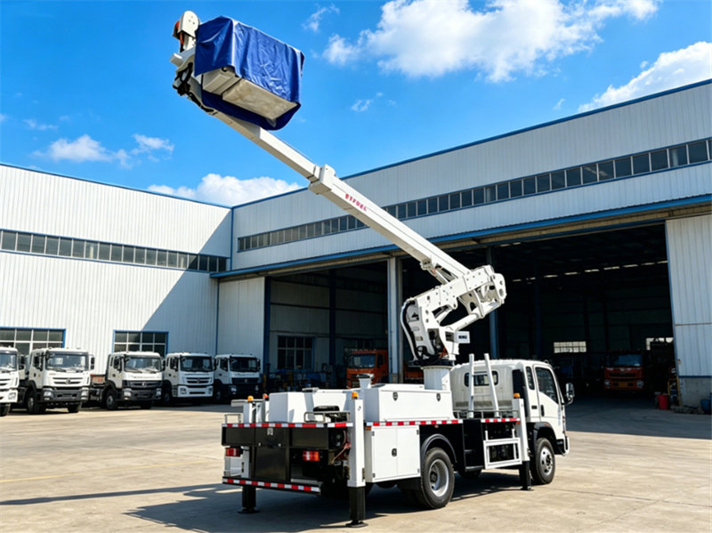 Sinotruk insulated boom aerial work platforms truck