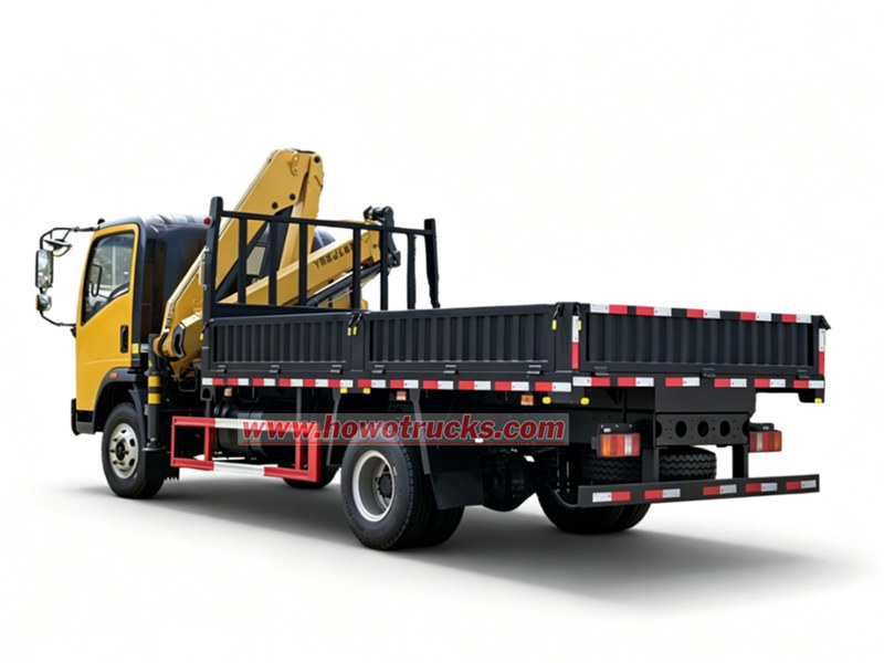 HOWO 4×2 Telescopic Boom Crane Truck HOWO 4×2 Telescopic Boom Crane Truck